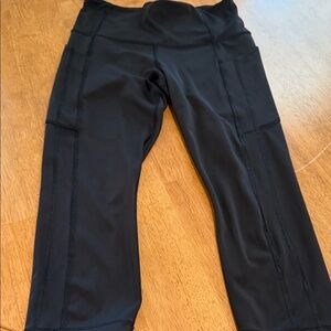 Athleta Black Capris